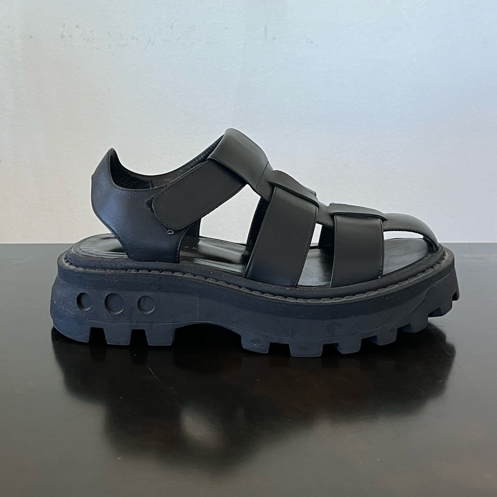 Simon Miller Scrambler Sandal Black
